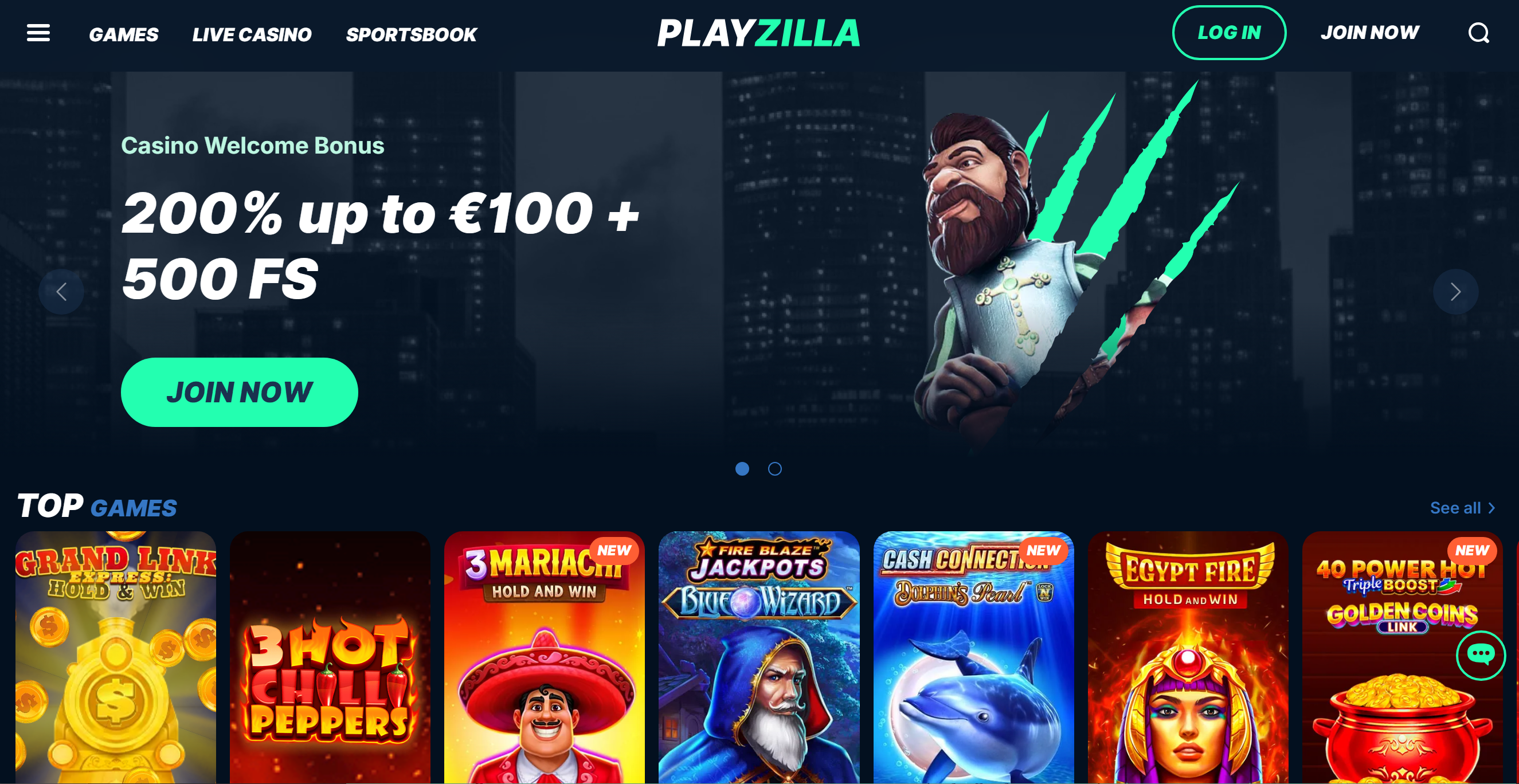 Playzilla free spins